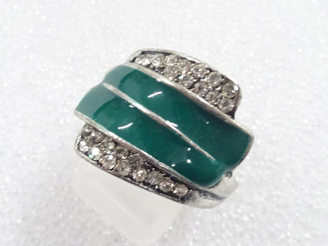 CRYSTAL FASHION RING / JP SIZE 21